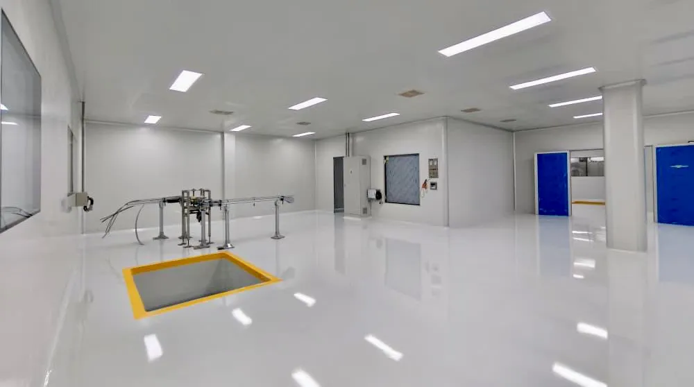 Sala de producción estéril